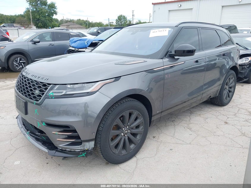 Vin: salyl2rn4ja750462, lot: 46677974, land rover range rover velar d180 se r-dynamic 20182