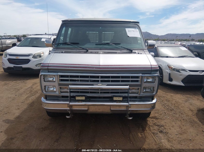 CHEVROLET G20 1989 VIN 1GBEG25K4K7133298