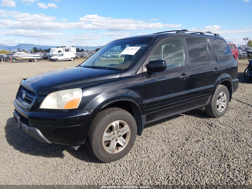 2005 Honda Pilot, Звичайний знос, IAAI, VIN 2HKYF185X5H566362 — фото 2
