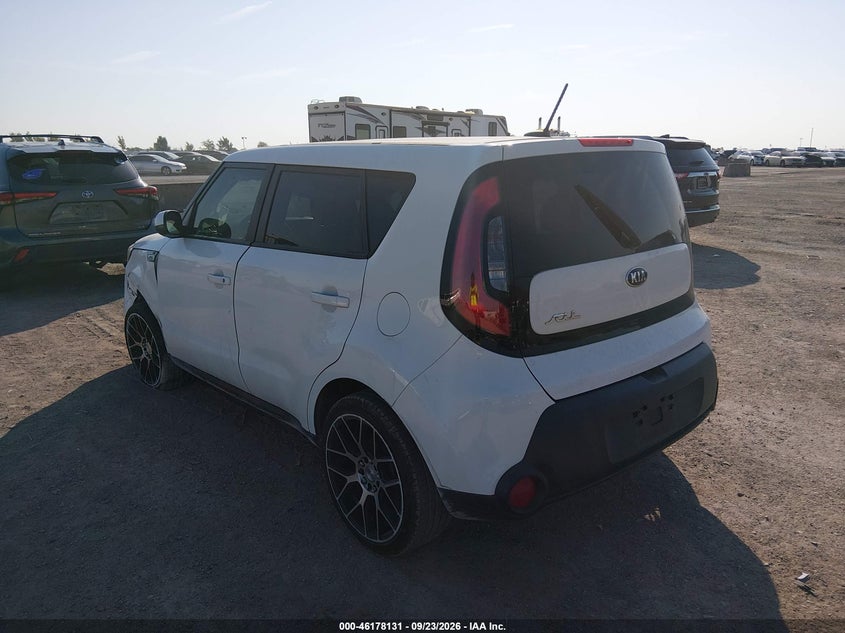 Vin: kndjn2a29g7292833, lot: 46677991, kia soul 20163