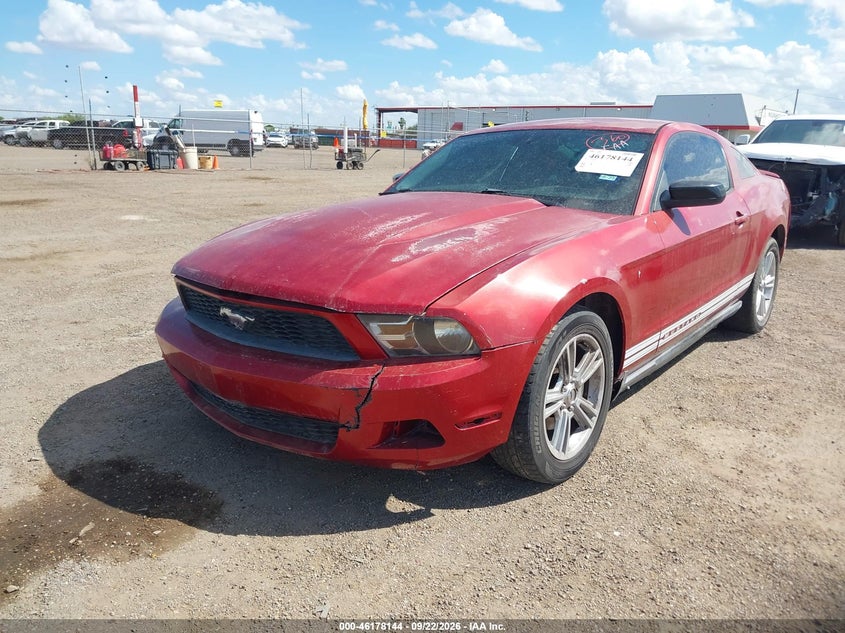 Vin: 1zvbp8an3a5104822, lot: 46678004, ford mustang v6/v6 premium 20102