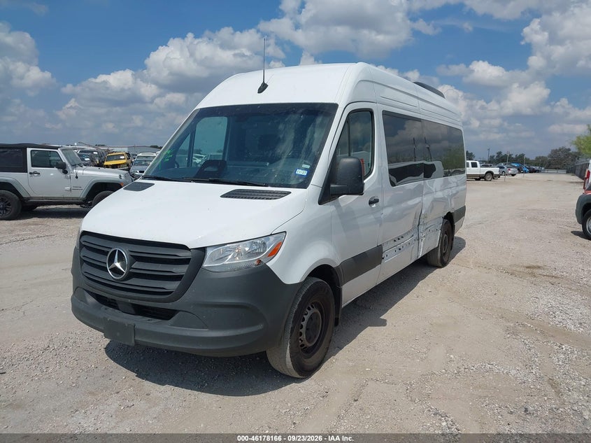 Vin: w1z4kghy1tt606108, lot: 46678024, mercedes-benz sprinter 2500 high roof 4-cyl diesel 20262