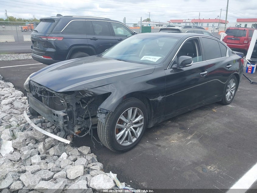 Vin: jn1bv7ap0fm354359, lot: 46678029, infiniti q50 premium 20152