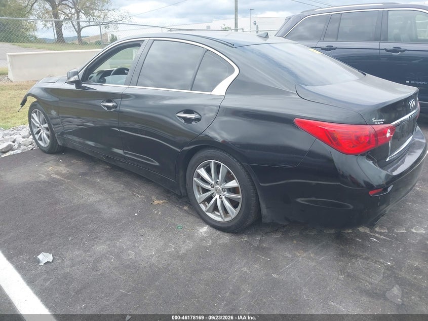 Vin: jn1bv7ap0fm354359, lot: 46678029, infiniti q50 premium 20153
