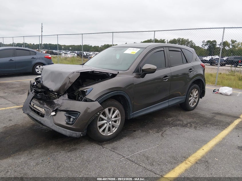 Vin: jm3ke4cy5g0900672, lot: 46678065, mazda cx-5 touring 20162