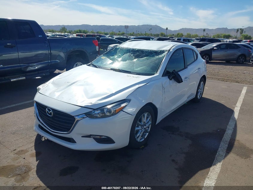 Vin: 3mzbn1k77hm152390, lot: 46678067, mazda mazda3 sport 20172