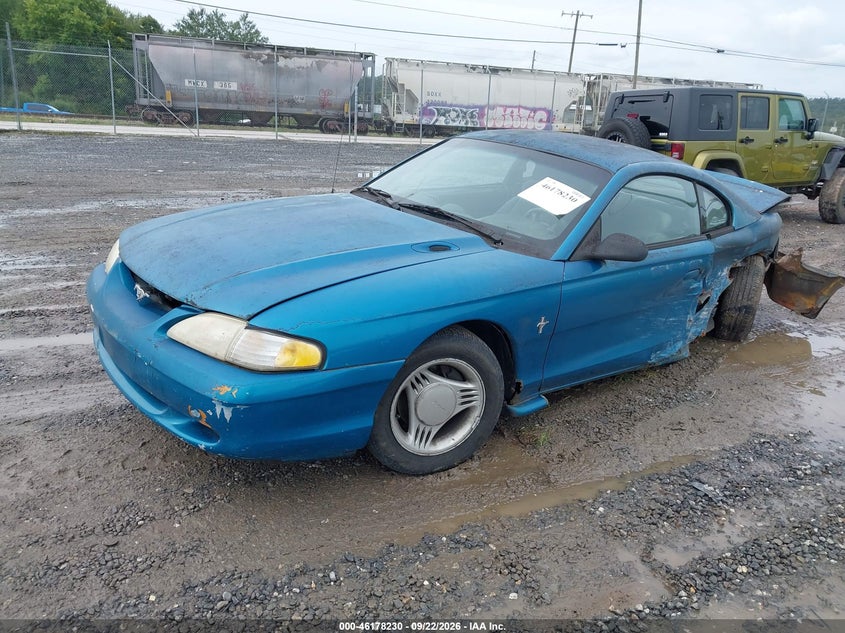 1994 Ford Mustang, Обидва боки, IAAI, VIN 1FALP4045RF228935 — фото 2