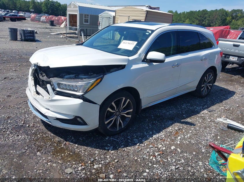 Vin: 5j8yd4h89ll002813, lot: 46678113, acura mdx advance package 20202