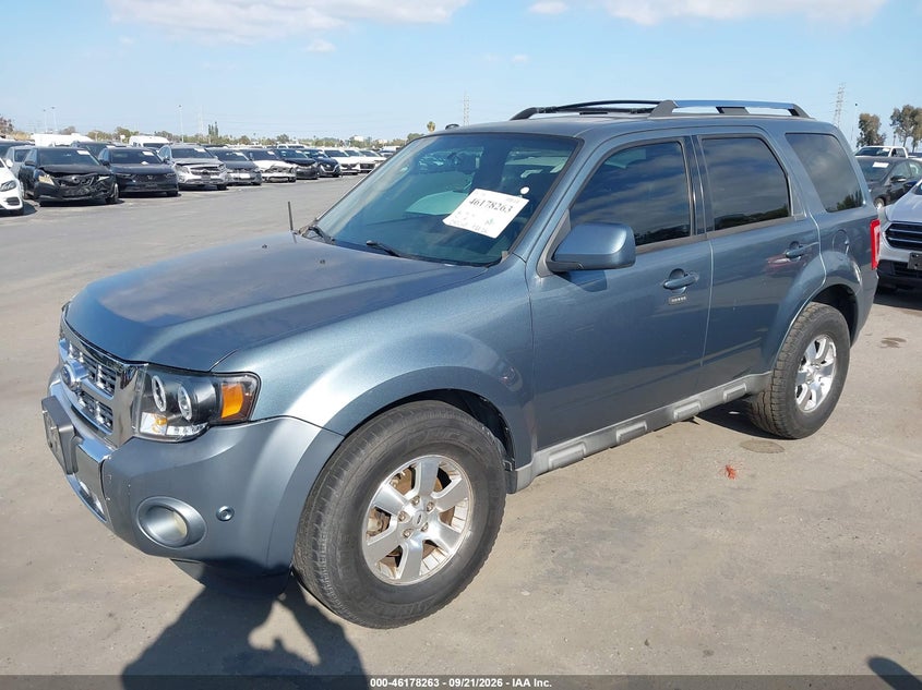 Vin: 1fmcu0eg0akc50301, lot: 46678123, ford escape limited 20102