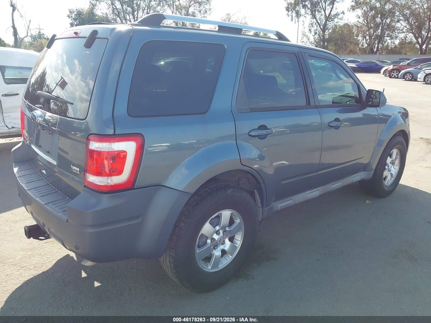 Vin: 1fmcu0eg0akc50301, lot: 46678123, ford escape limited 20104