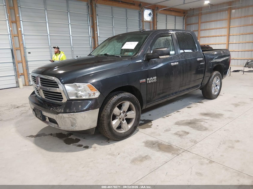 Vin: 3c6rr7lt9gg188932, lot: 46678131, ram 1500 big horn 20162