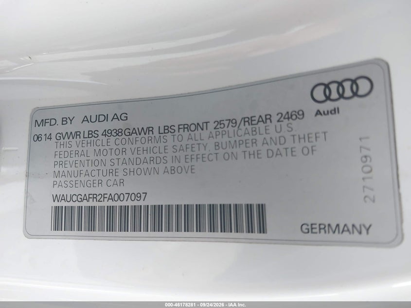 2015 AUDI S5 3.0T PREMIUM PLUS · Photo 9