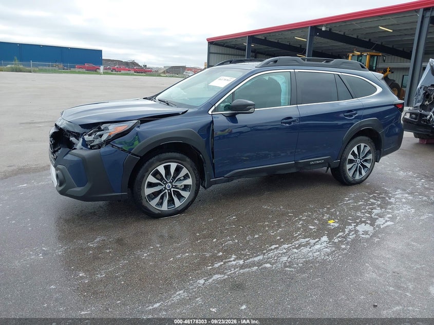 Vin: 4s4btanc8p3225070, lot: 46678163, subaru outback limited 20232