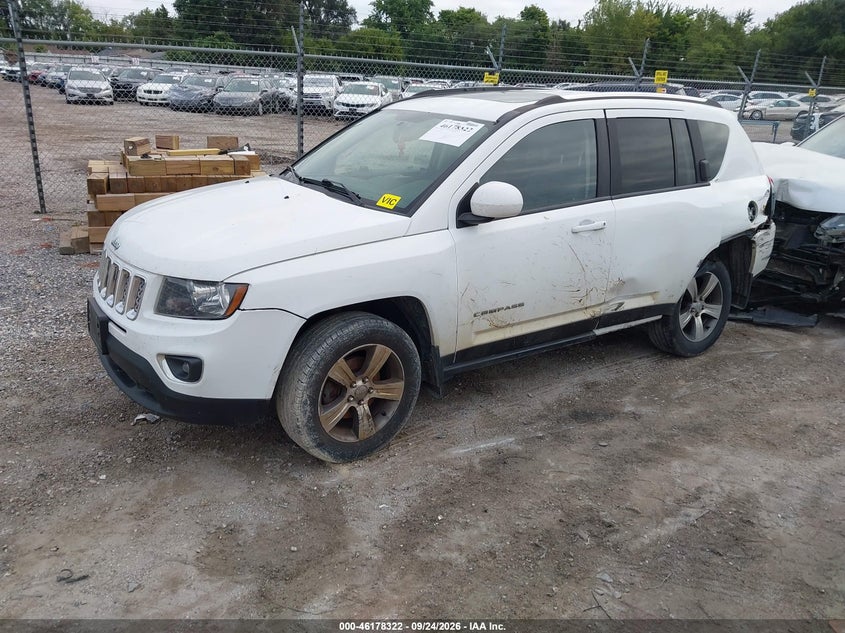 Vin: 1c4njdeb9hd176344, lot: 46678181, jeep compass high altitude 4x4 20172