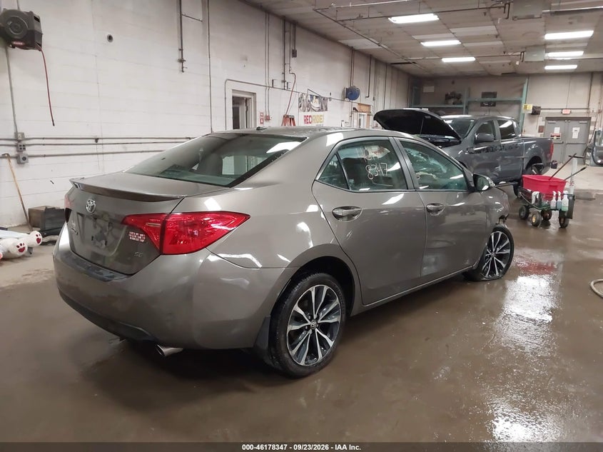 Vin: 2t1burhe5hc758774, lot: 46678207, toyota corolla se 20174