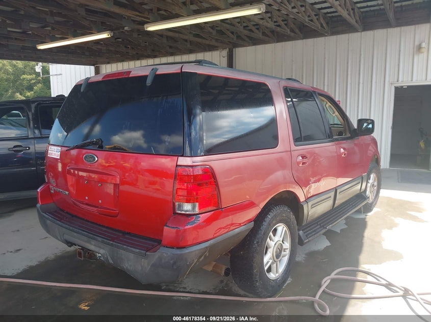 FORD EXPEDITION 2003 VIN 1FMRU15L63LA31191