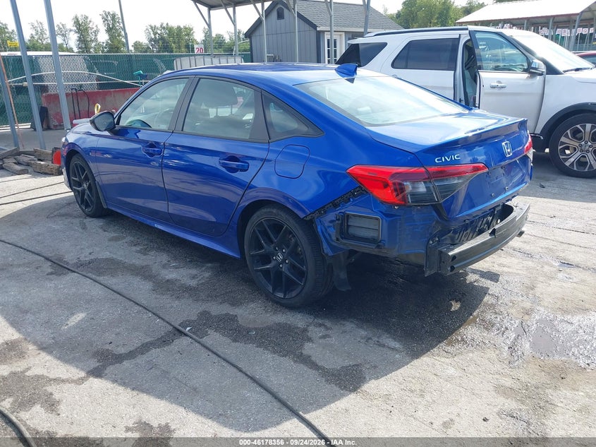 Vin: 2hgfe2f54ph514208, lot: 46678216, honda civic sport 20233