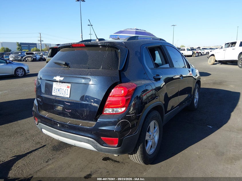 Vin: kl7cjlsb9mb334478, lot: 46678220, chevrolet trax fwd lt 20214
