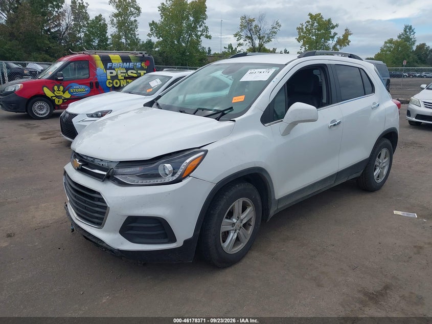 Vin: kl7cjlsb5lb007851, lot: 46678231, chevrolet trax fwd lt 20202