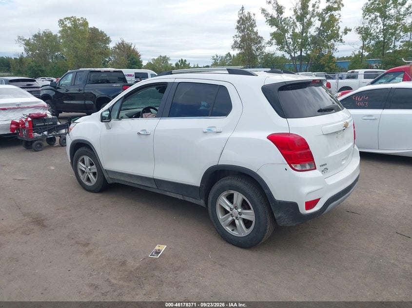 Vin: kl7cjlsb5lb007851, lot: 46678231, chevrolet trax fwd lt 20203