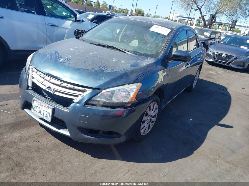 NISSAN SENTRA 2015 VIN 3N1AB7AP5FY229049