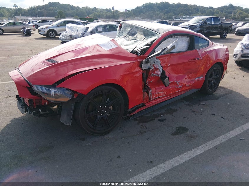 Vin: 1fa6p8th3k5203921, lot: 46678251, ford mustang ecoboost premium 20192