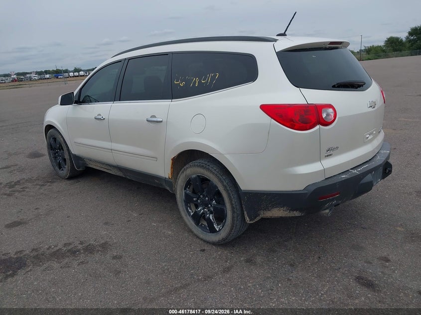 Vin: 1gnkvled8bj390650, lot: 46678277, chevrolet traverse ltz 20113