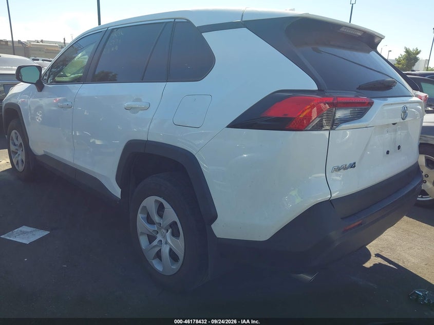 Vin: 2t3h1rfv3pc246975, lot: 46678292, toyota rav4 le 20233
