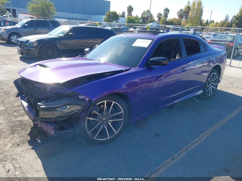 Vin: 2c3cdxct4ph604354, lot: 46678297, dodge charger r/t 20232