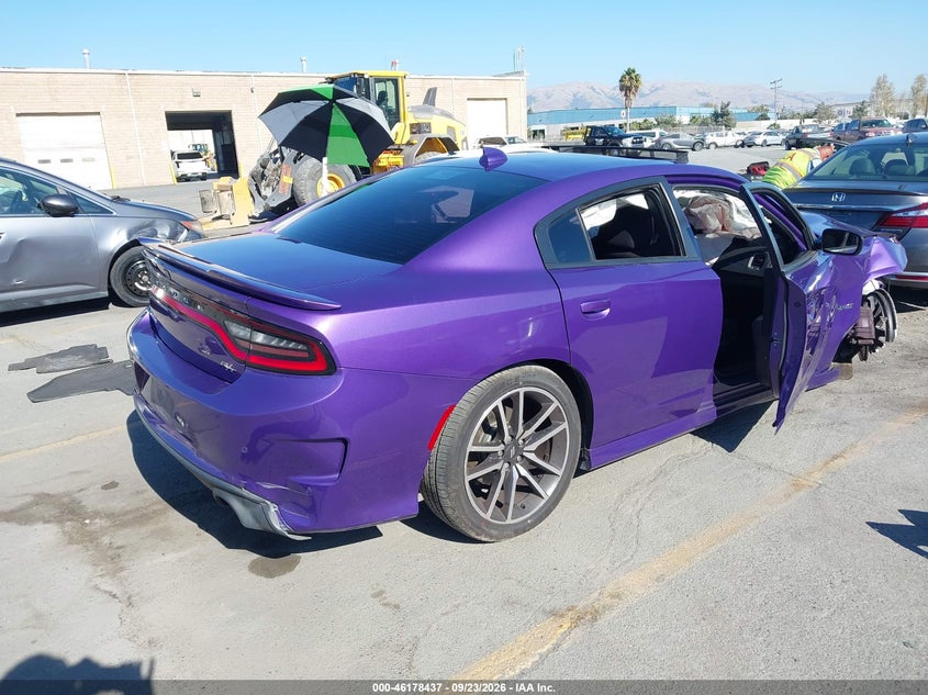 Vin: 2c3cdxct4ph604354, lot: 46678297, dodge charger r/t 20234