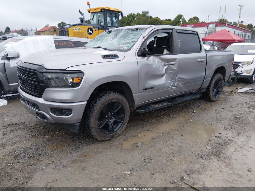 Vin: 1c6srfft3mn550070, lot: 46678325, ram 1500 big horn 20212