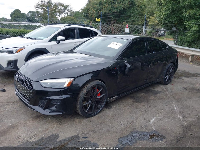 Vin: waufacf51ra098701, lot: 46678332, audi a5 sportback premium plus 45 tfsi quattro s tronic 20242