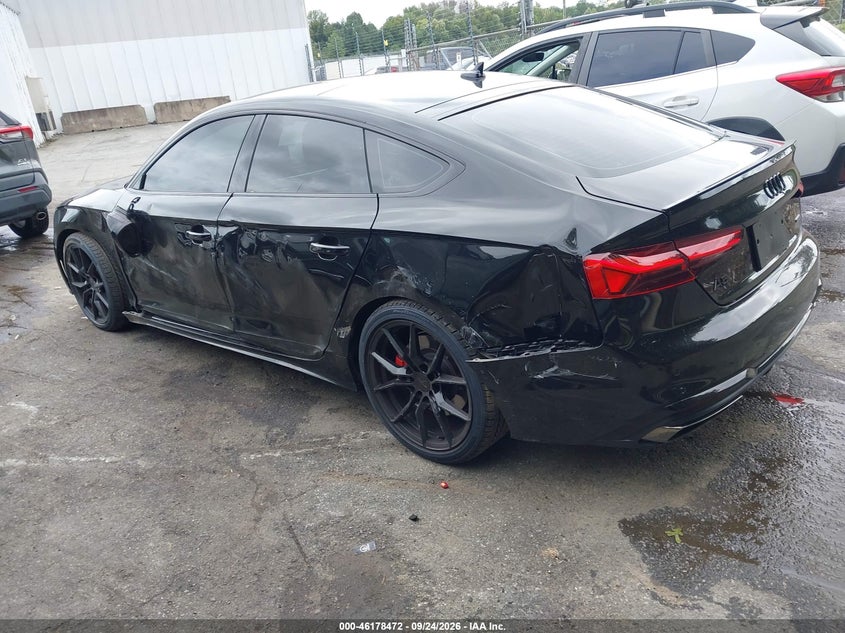 Vin: waufacf51ra098701, lot: 46678332, audi a5 sportback premium plus 45 tfsi quattro s tronic 20243