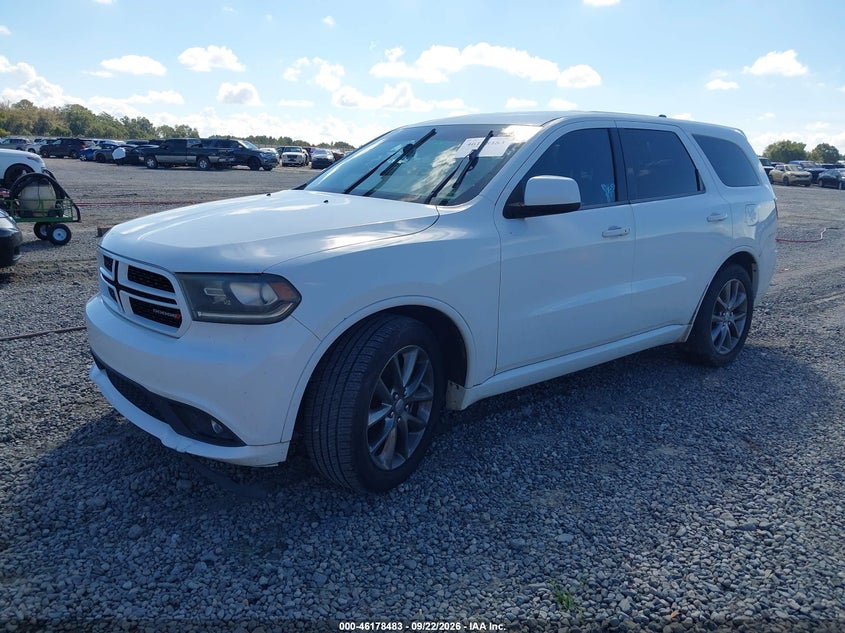 Vin: 1c4rdhag4ec503168, lot: 46678343, dodge durango sxt 20142