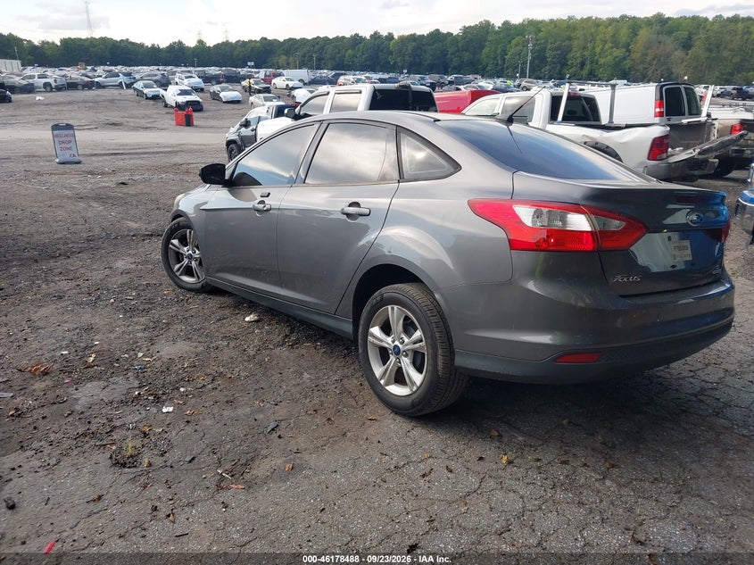 Vin: 1fadp3f27el227978, lot: 46678348, ford focus se 20143