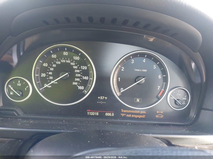 BMW 528I 2012 VIN WBAXH5C57CDW10080