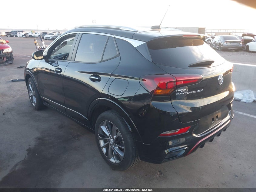 Vin: kl4mmdsl0mb133477, lot: 46678380, buick encore gx fwd select 20213