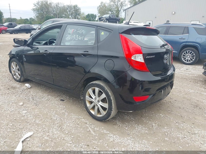 Vin: kmhcu5ae7eu146111, lot: 46678415, hyundai accent se 20143