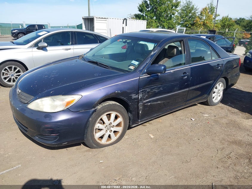 2002 Toyota Camry, Лівий бік, IAAI, VIN 4T1BF30K02U529434 — фото 2