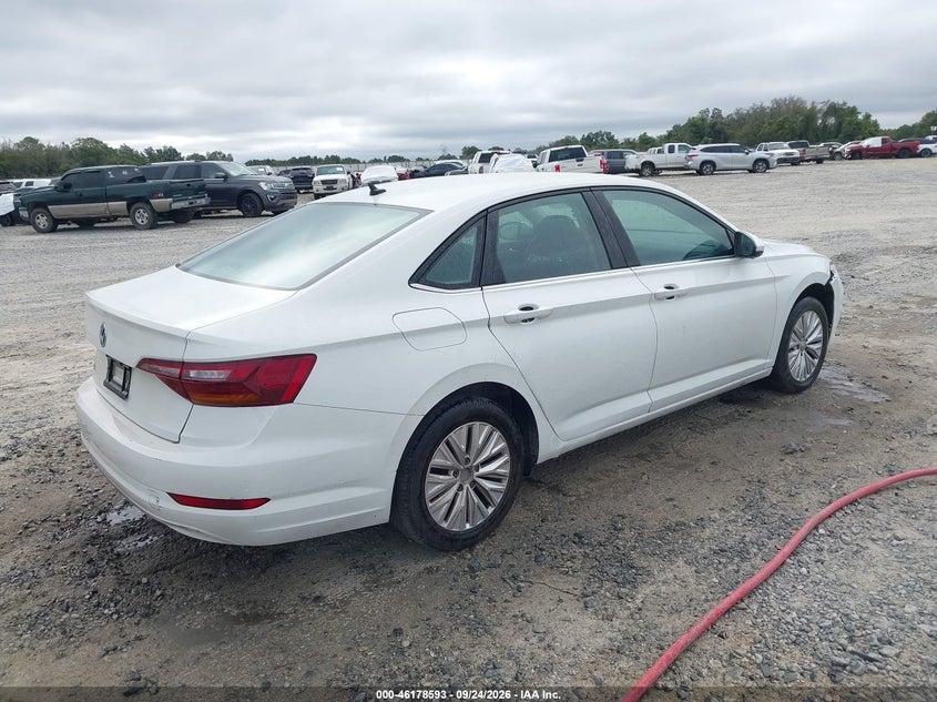 Vin: 3vwc57bu0km129859, lot: 46678453, volkswagen jetta 1.4t r-line/1.4t s/1.4t se 20194