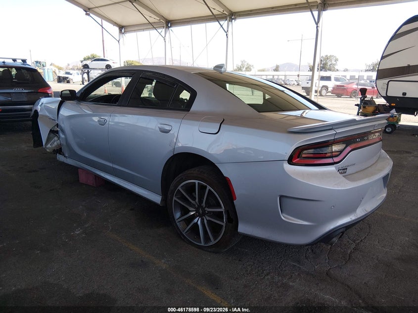 Vin: 2c3cdxct1ph604487, lot: 46678458, dodge charger r/t 20233