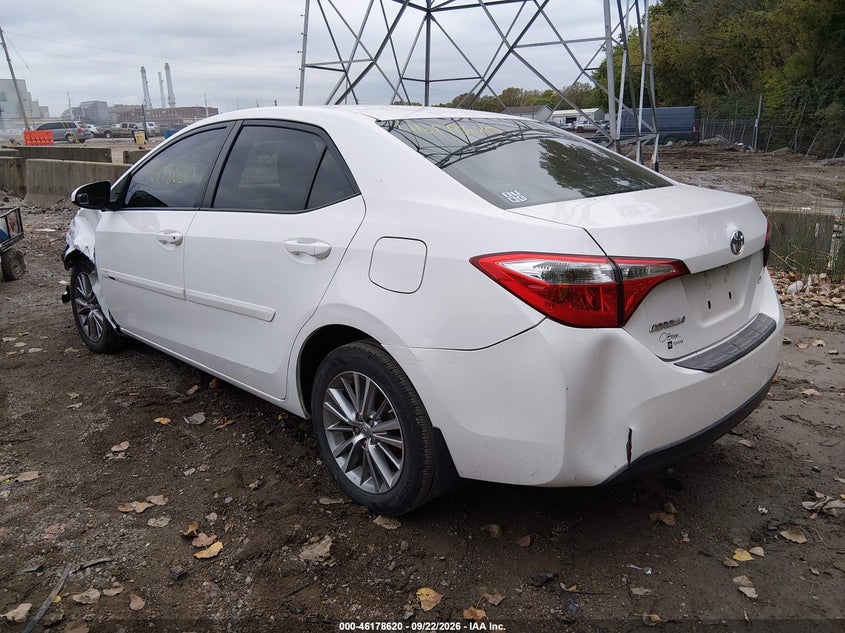 Vin: 2t1burhe3ec015980, lot: 46678480, toyota corolla le plus 20143