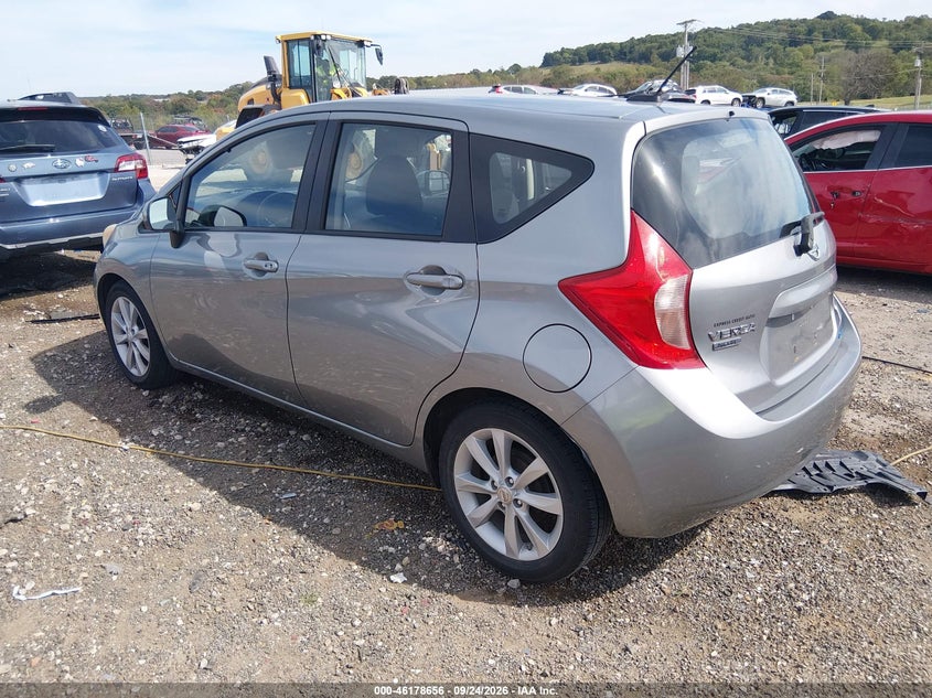 Vin: 3n1ce2cpxel373918, lot: 46678516, nissan versa note sv 20143