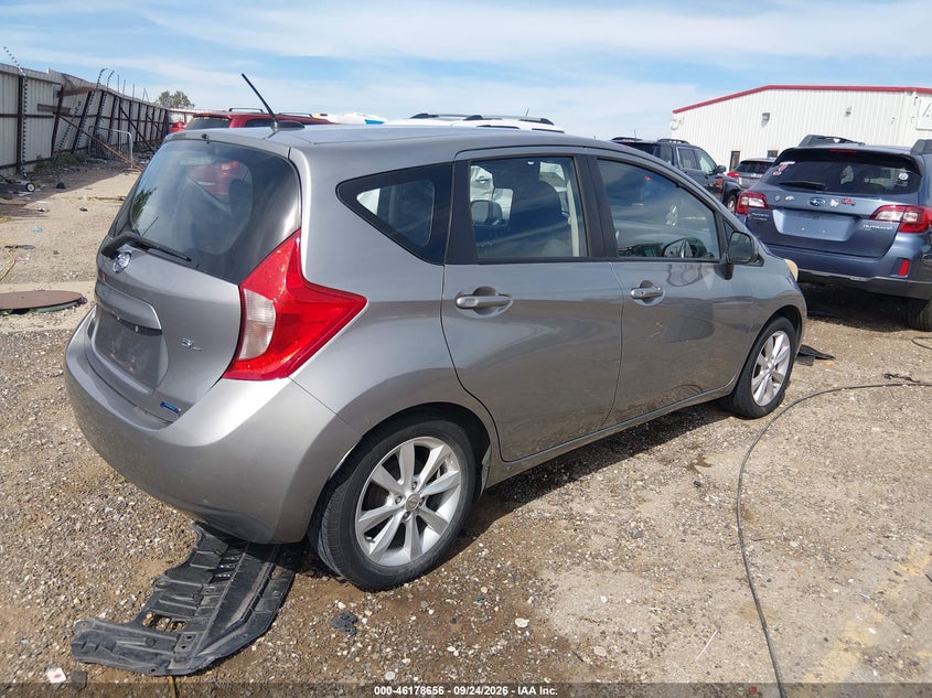 Vin: 3n1ce2cpxel373918, lot: 46678516, nissan versa note sv 20144