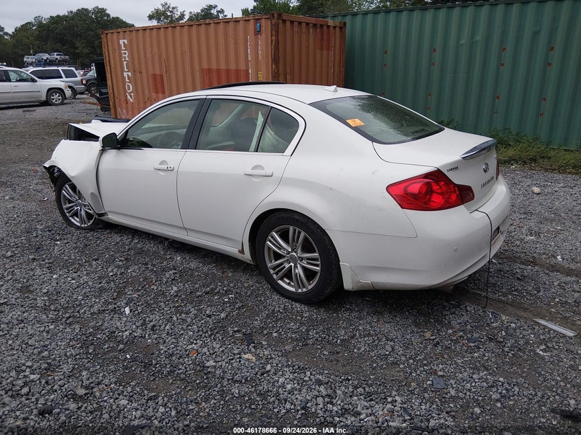 Vin: jn1cv6ap9dm303258, lot: 46678526, infiniti g37 journey 20133