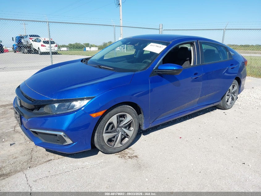 Vin: 2hgfc2f64mh531956, lot: 46678543, honda civic lx 20212