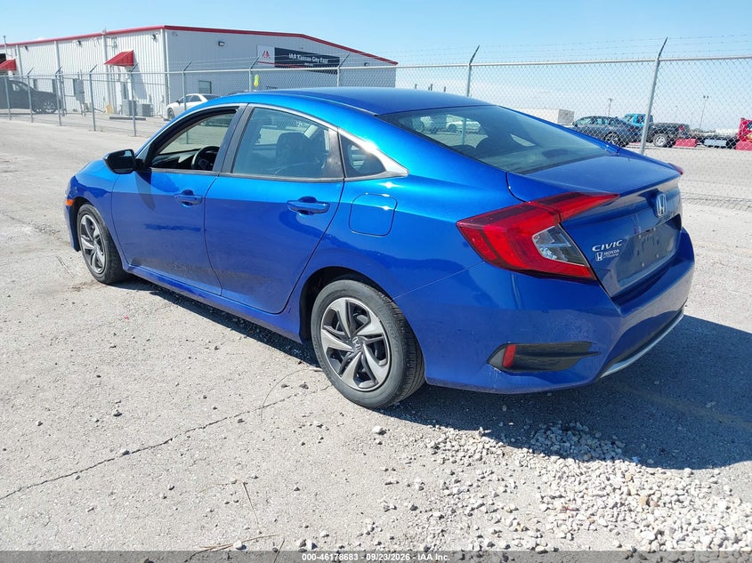 Vin: 2hgfc2f64mh531956, lot: 46678543, honda civic lx 20213