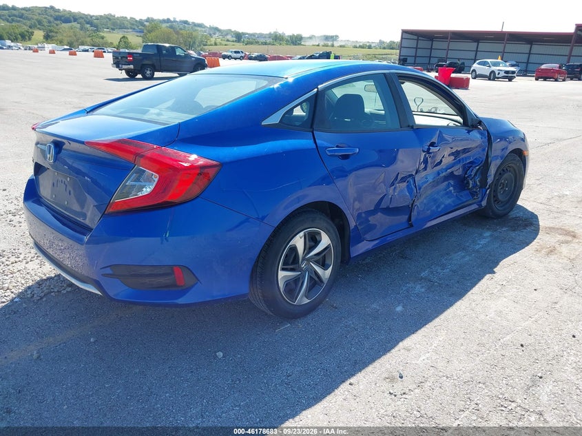 Vin: 2hgfc2f64mh531956, lot: 46678543, honda civic lx 20214