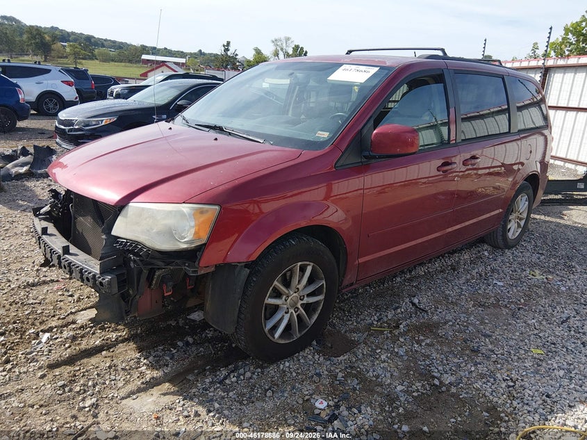 Vin: 2c4rdgcg4er105599, lot: 46678546, dodge grand caravan sxt 20142