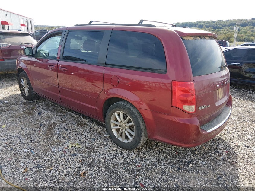 Vin: 2c4rdgcg4er105599, lot: 46678546, dodge grand caravan sxt 20143